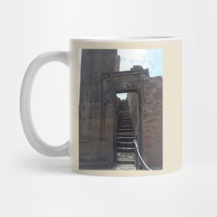 Pompeii Stairway near Mt. Vesuvius, Naples, Italy Mug